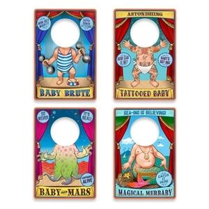 FRED TRAVELING SIDESHOW BIBS (3 Packs Of 20)